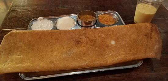 Southern Spice signature dishes Masala DosaChicken Kothu ParathaChicken Mangalorean SukkaTikka Masala Burger